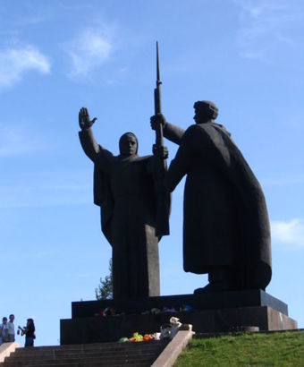 Мемориал боевой и трудовой славы томичей, памяти Победе в Великой Отечественной войне (Лагерный сад).